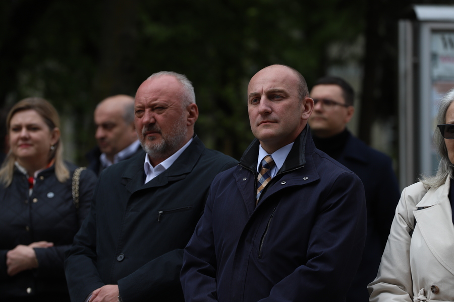 Uroczystość pod hasłem „Wolność bez Wolności” w Grajewie – 9 maja 2025, fot. Paula Prudziłowicz (IPN)