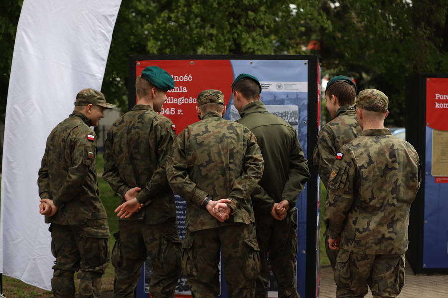 Uroczystość pod hasłem „Wolność bez Wolności” w Grajewie – 9 maja 2025, fot. Paula Prudziłowicz (IPN)