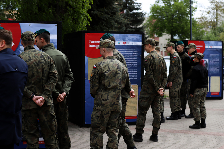 Uroczystość pod hasłem „Wolność bez Wolności” w Grajewie – 9 maja 2025, fot. Paula Prudziłowicz (IPN)