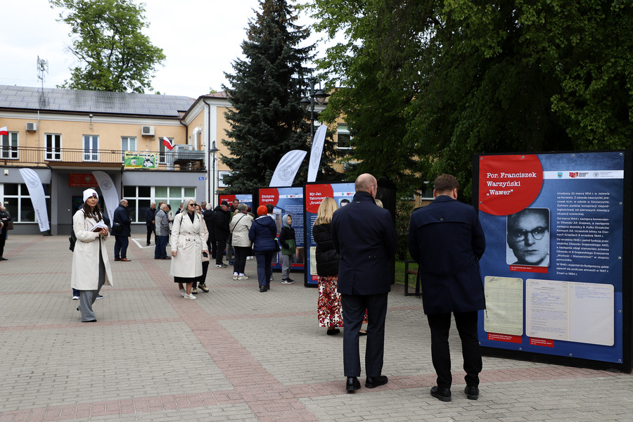 Uroczystość pod hasłem „Wolność bez Wolności” w Grajewie – 9 maja 2025, fot. Paula Prudziłowicz (IPN)