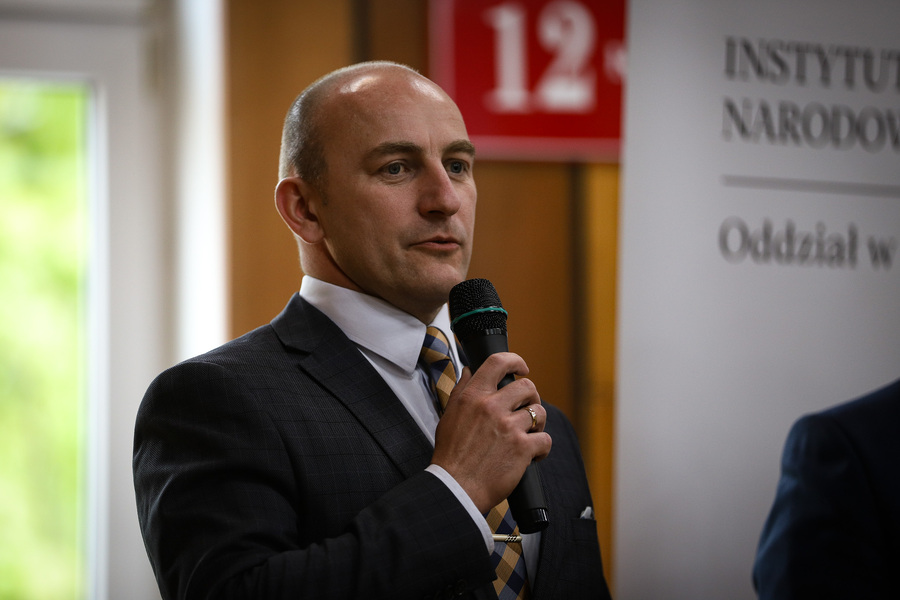 Uroczystość pod hasłem „Wolność bez Wolności” w Grajewie – 9 maja 2025, fot. Paula Prudziłowicz (IPN)