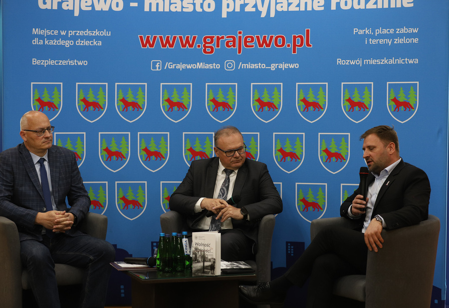 Uroczystość pod hasłem „Wolność bez Wolności” w Grajewie – 9 maja 2025, fot. Paula Prudziłowicz (IPN)