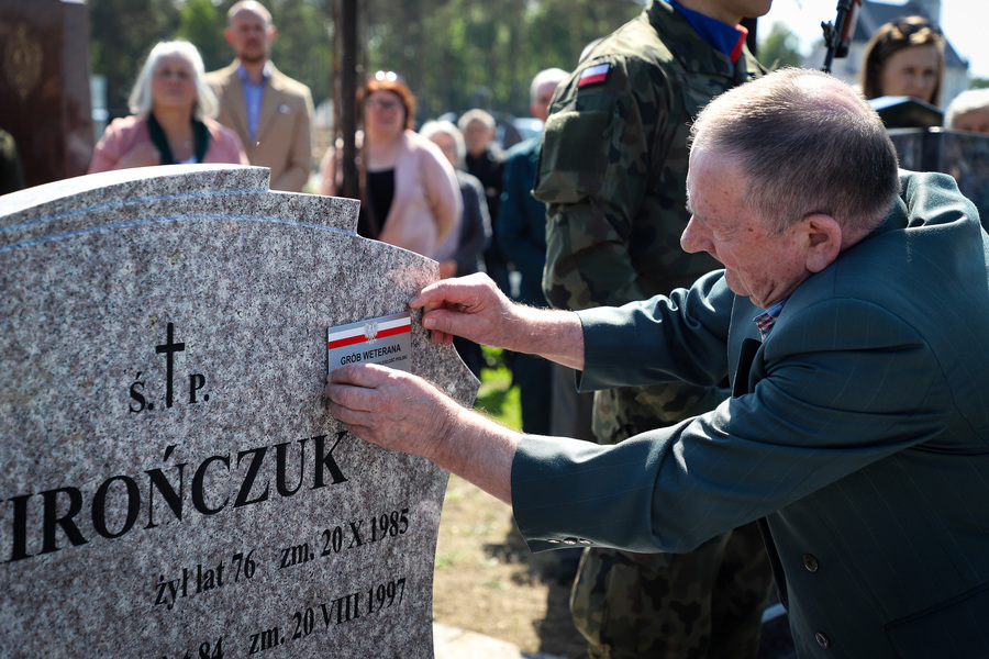 Uroczyste obchody 81. rocznicy walk o Monte Cassino w Tryczówce – 25 maja 2025, fot. Paula Prudziłowicz (IPN)
