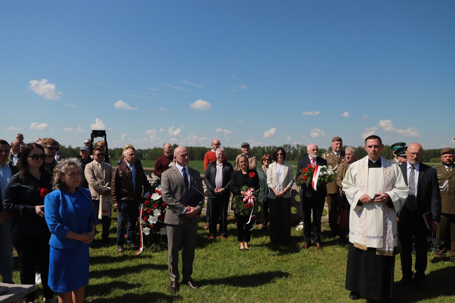 Uroczyste obchody 81. rocznicy walk o Monte Cassino w Tryczówce – 25 maja 2025, fot. Paula Prudziłowicz (IPN)