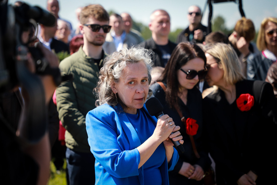 Uroczyste obchody 81. rocznicy walk o Monte Cassino w Tryczówce – 25 maja 2025, fot. Paula Prudziłowicz (IPN)