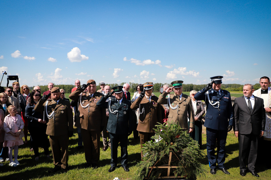 Uroczyste obchody 81. rocznicy walk o Monte Cassino w Tryczówce – 25 maja 2025, fot. Paula Prudziłowicz (IPN)