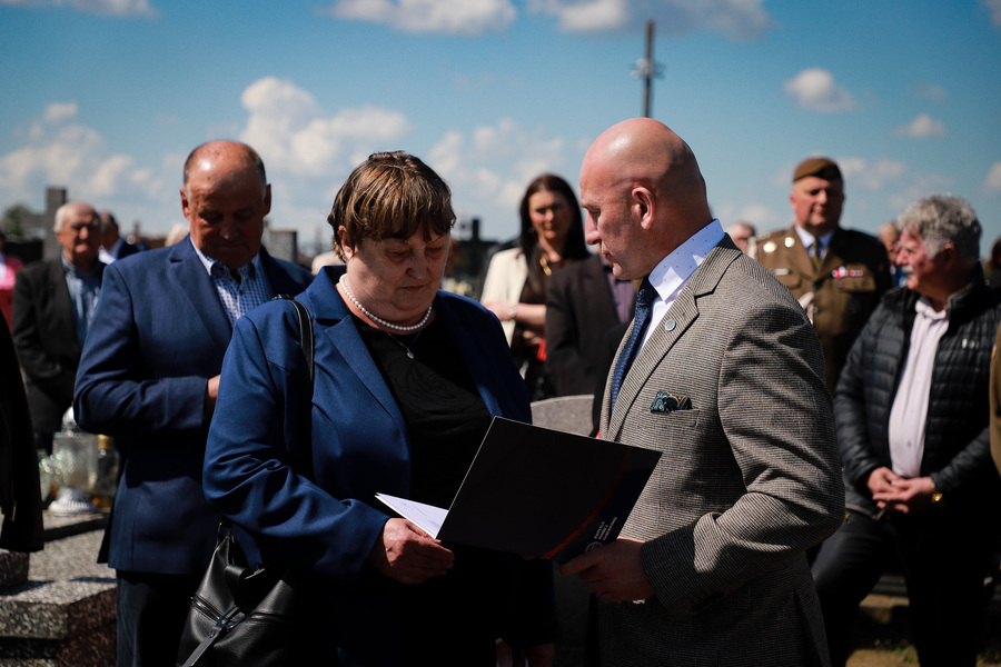 Uroczyste obchody 81. rocznicy walk o Monte Cassino w Tryczówce – 25 maja 2025, fot. Paula Prudziłowicz (IPN)