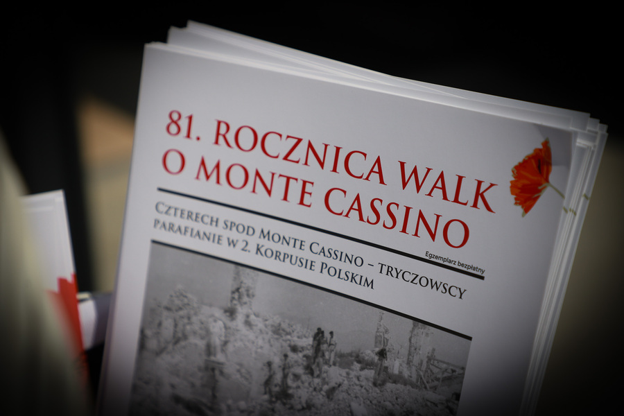 Uroczyste obchody 81. rocznicy walk o Monte Cassino w Tryczówce – 25 maja 2025, fot. Paula Prudziłowicz (IPN)