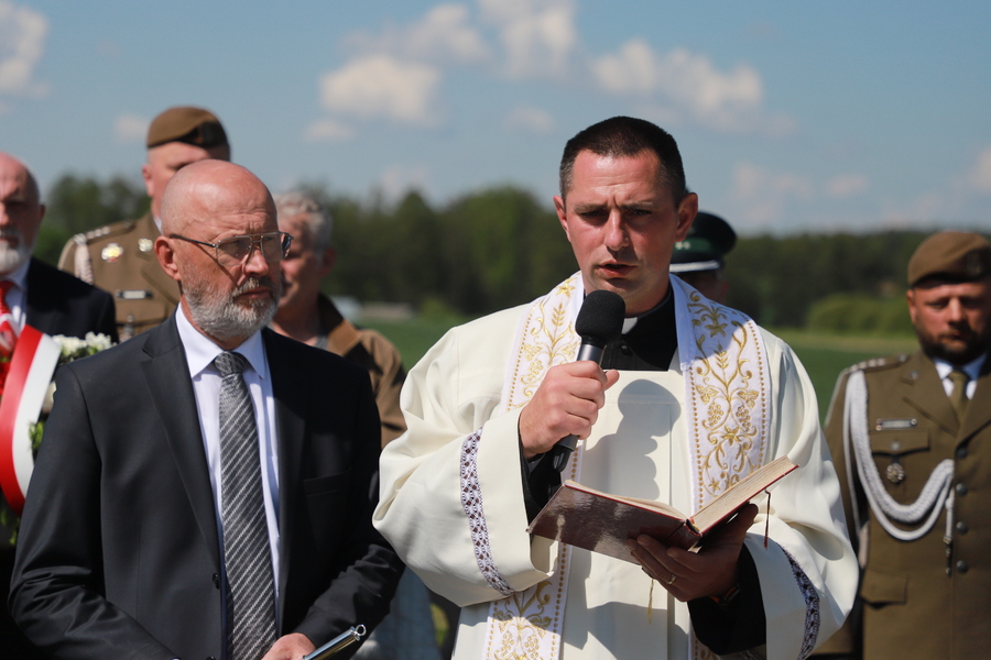 Uroczyste obchody 81. rocznicy walk o Monte Cassino w Tryczówce – 25 maja 2025, fot. Paula Prudziłowicz (IPN)