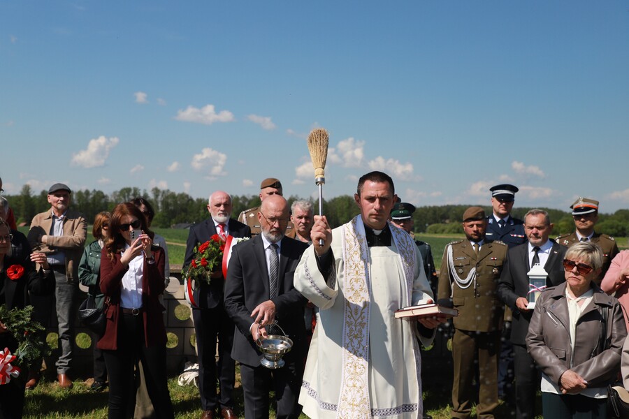 Uroczyste obchody 81. rocznicy walk o Monte Cassino w Tryczówce – 25 maja 2025, fot. Paula Prudziłowicz (IPN)