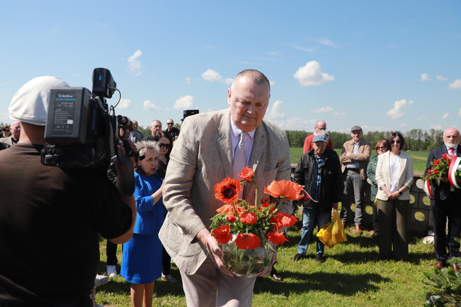 Uroczyste obchody 81. rocznicy walk o Monte Cassino w Tryczówce – 25 maja 2025, fot. Paula Prudziłowicz (IPN)