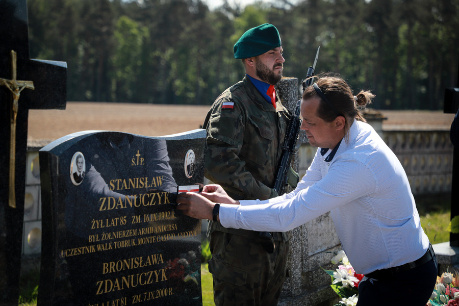 Uroczyste obchody 81. rocznicy walk o Monte Cassino w Tryczówce – 25 maja 2025, fot. Paula Prudziłowicz (IPN)