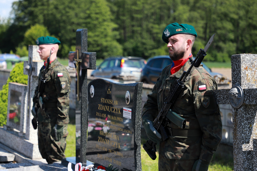 Uroczyste obchody 81. rocznicy walk o Monte Cassino w Tryczówce – 25 maja 2025, fot. Paula Prudziłowicz (IPN)