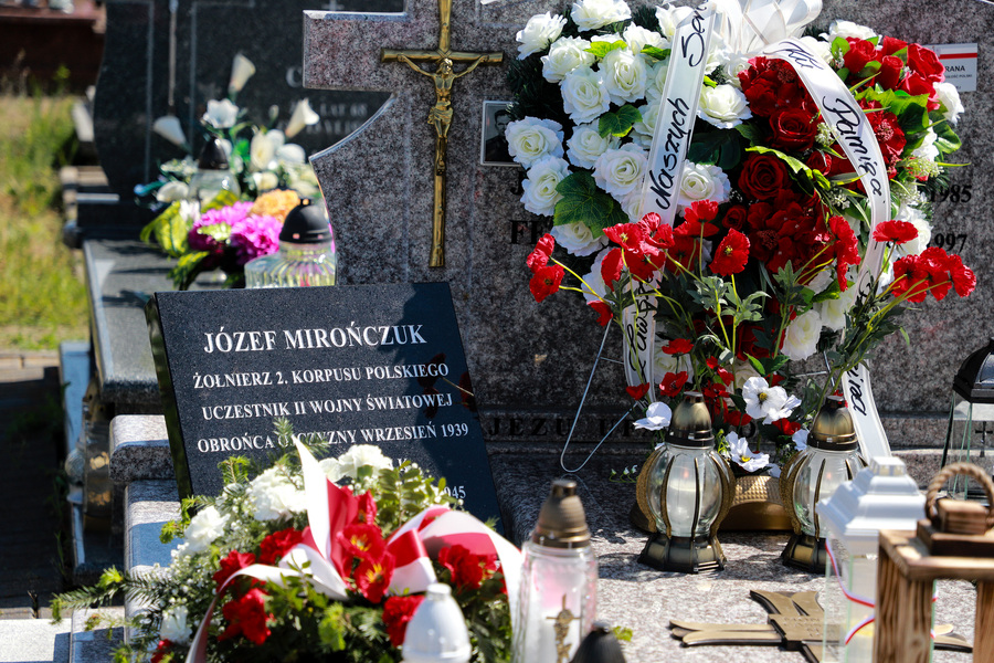 Uroczyste obchody 81. rocznicy walk o Monte Cassino w Tryczówce – 25 maja 2025, fot. Paula Prudziłowicz (IPN)