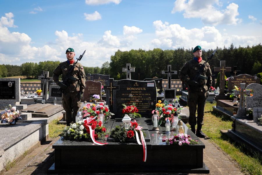 Uroczyste obchody 81. rocznicy walk o Monte Cassino w Tryczówce – 25 maja 2025, fot. Paula Prudziłowicz (IPN)