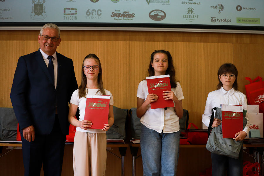 Gala finałowa Wojewódzkiego Konkursu Edukacyjnego „Solidarność to jedność...” – 3 czerwca 2025, fot. Paula Prudziłowicz (IPN)