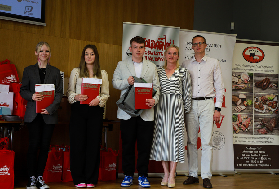 Gala finałowa Wojewódzkiego Konkursu Edukacyjnego „Solidarność to jedność...” – 3 czerwca 2025, fot. Paula Prudziłowicz (IPN)