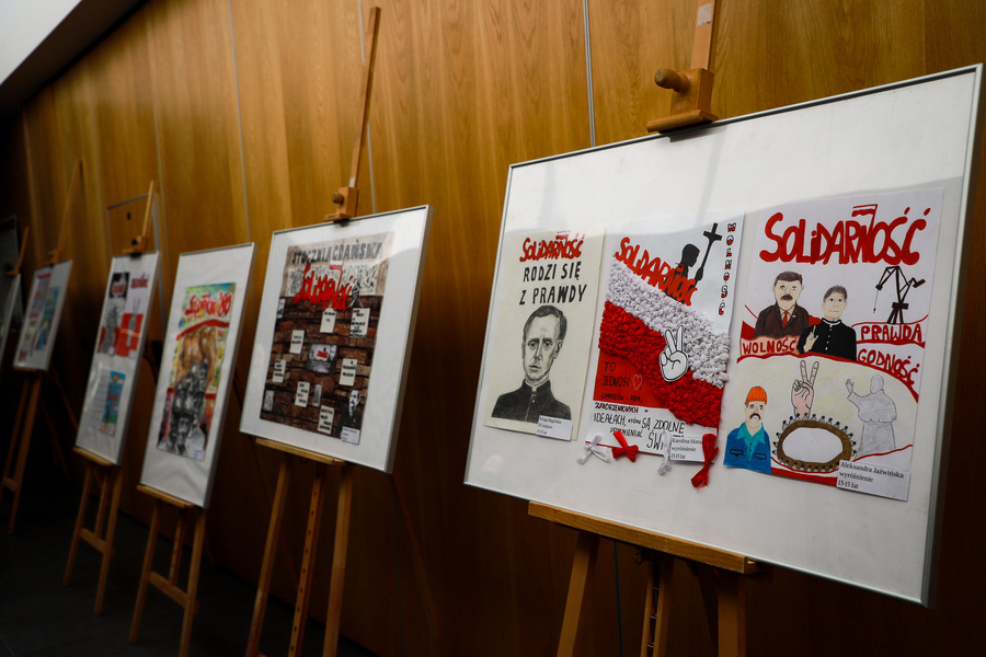 Gala finałowa Wojewódzkiego Konkursu Edukacyjnego „Solidarność to jedność...” – 3 czerwca 2025, fot. Paula Prudziłowicz (IPN)