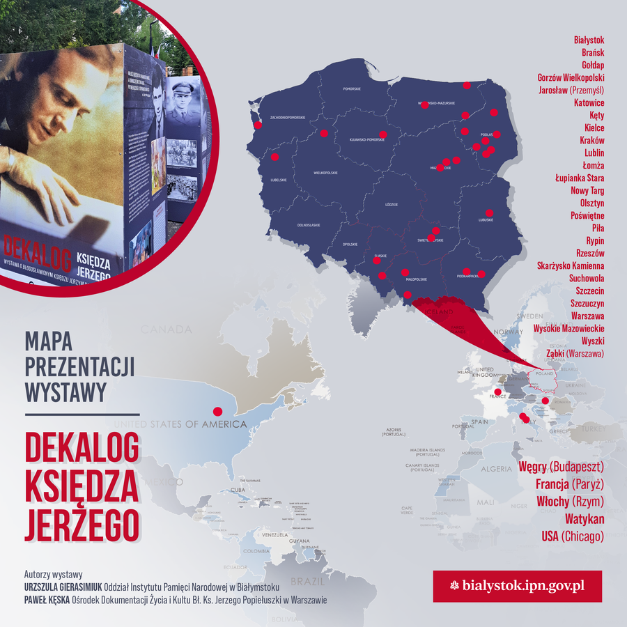 15. rocznica beatyfikacji bł. ks. Jerzego Popiełuszki – świadek prawdy dla całego świata.