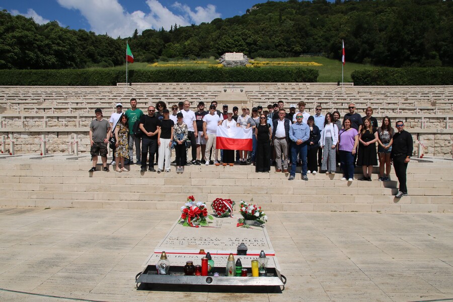 Szlakiem 2 Korpusu Polskiego - wyjazd edukacyjny do Włoch – 26-31 maja 2025, fot. Karolina Dobek (IPN)