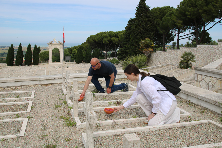 Szlakiem 2 Korpusu Polskiego - wyjazd edukacyjny do Włoch – 26-31 maja 2025, fot. Karolina Dobek (IPN)