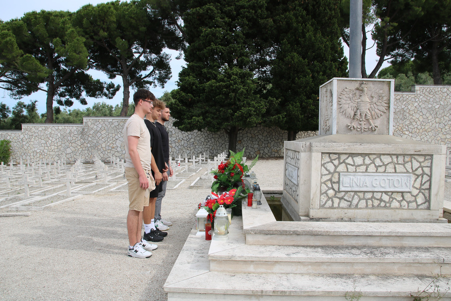 Szlakiem 2 Korpusu Polskiego - wyjazd edukacyjny do Włoch – 26-31 maja 2025, fot. Karolina Dobek (IPN)