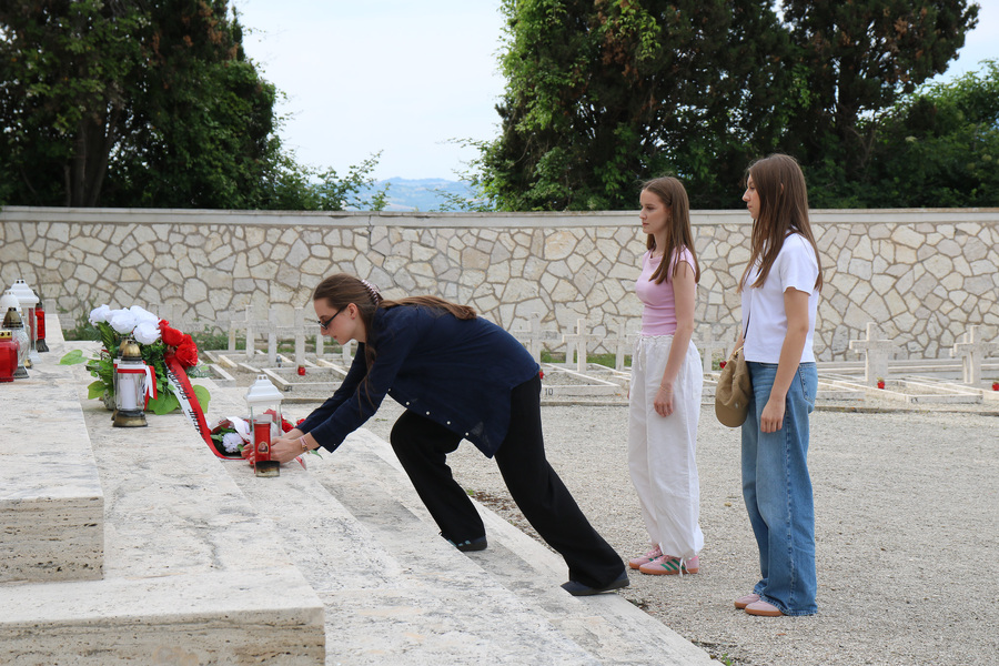 Szlakiem 2 Korpusu Polskiego - wyjazd edukacyjny do Włoch – 26-31 maja 2025, fot. Karolina Dobek (IPN)