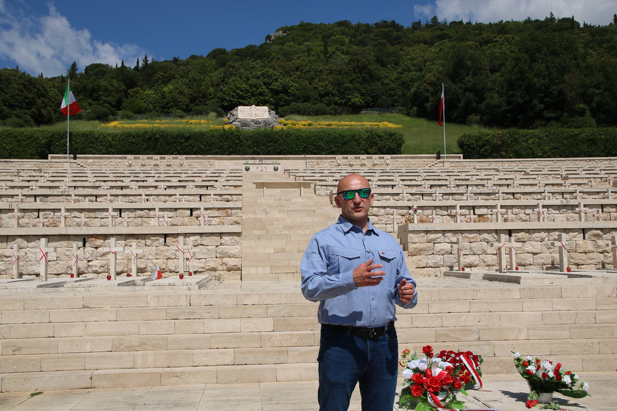 Szlakiem 2 Korpusu Polskiego - wyjazd edukacyjny do Włoch – 26-31 maja 2025, fot. Karolina Dobek (IPN)