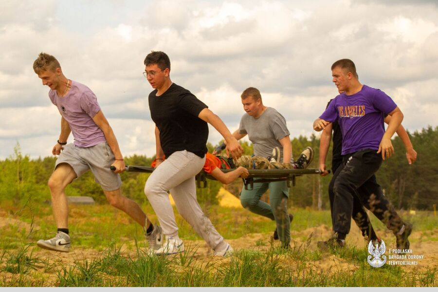 Podsumowanie trzeciej edycji projektu edukacyjnego „W służbie Ojczyźnie”, fot. 1 Podlaska Brygada Obrony Terytorialnej
