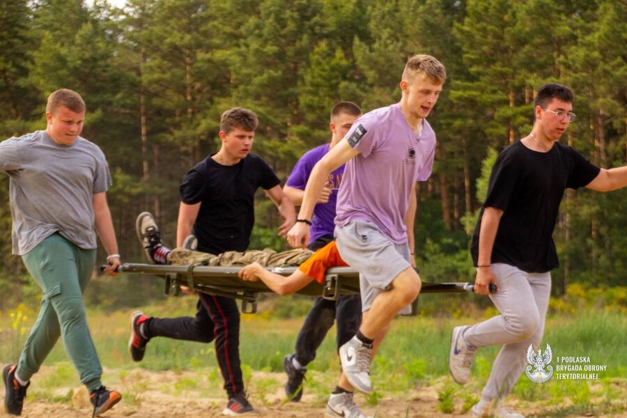 Podsumowanie trzeciej edycji projektu edukacyjnego „W służbie Ojczyźnie”, fot. 1 Podlaska Brygada Obrony Terytorialnej