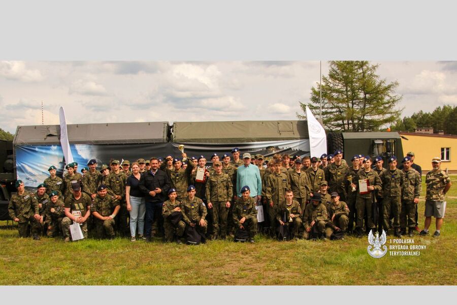 Podsumowanie trzeciej edycji projektu edukacyjnego „W służbie Ojczyźnie”, fot. 1 Podlaska Brygada Obrony Terytorialnej