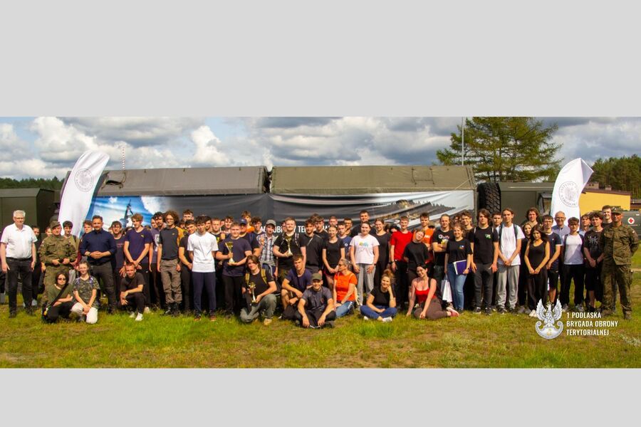 Podsumowanie trzeciej edycji projektu edukacyjnego „W służbie Ojczyźnie”, fot. 1 Podlaska Brygada Obrony Terytorialnej