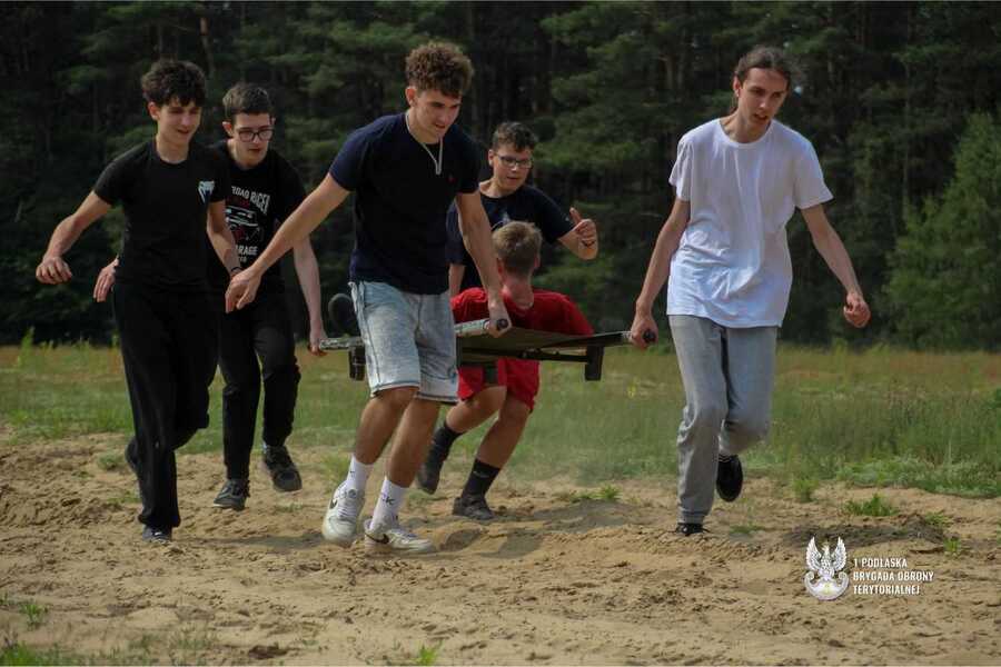 Podsumowanie trzeciej edycji projektu edukacyjnego „W służbie Ojczyźnie”, fot. 1 Podlaska Brygada Obrony Terytorialnej