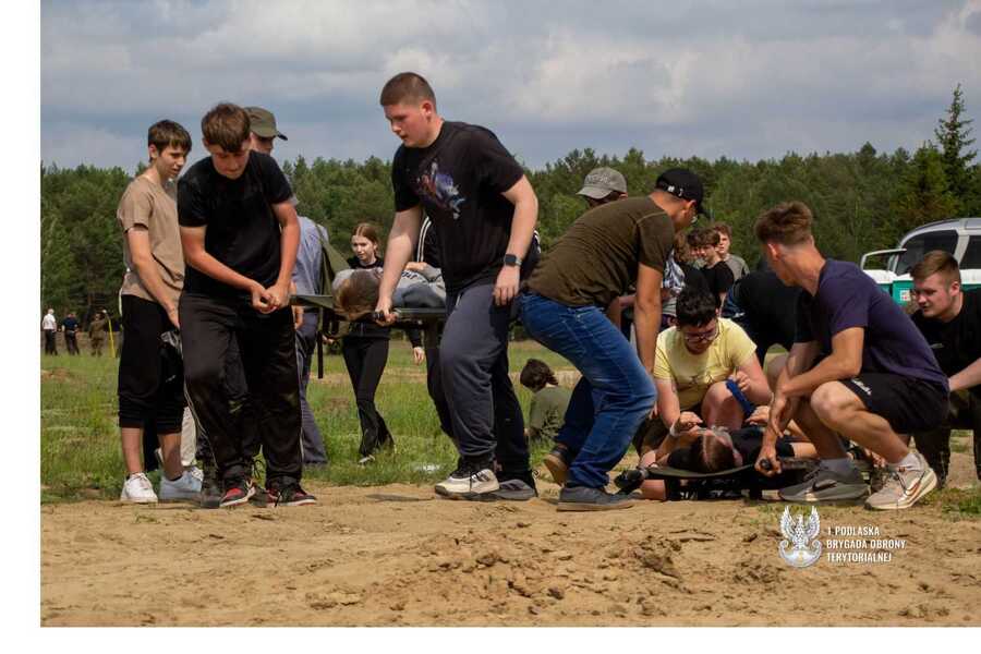 Podsumowanie trzeciej edycji projektu edukacyjnego „W służbie Ojczyźnie”, fot. 1 Podlaska Brygada Obrony Terytorialnej