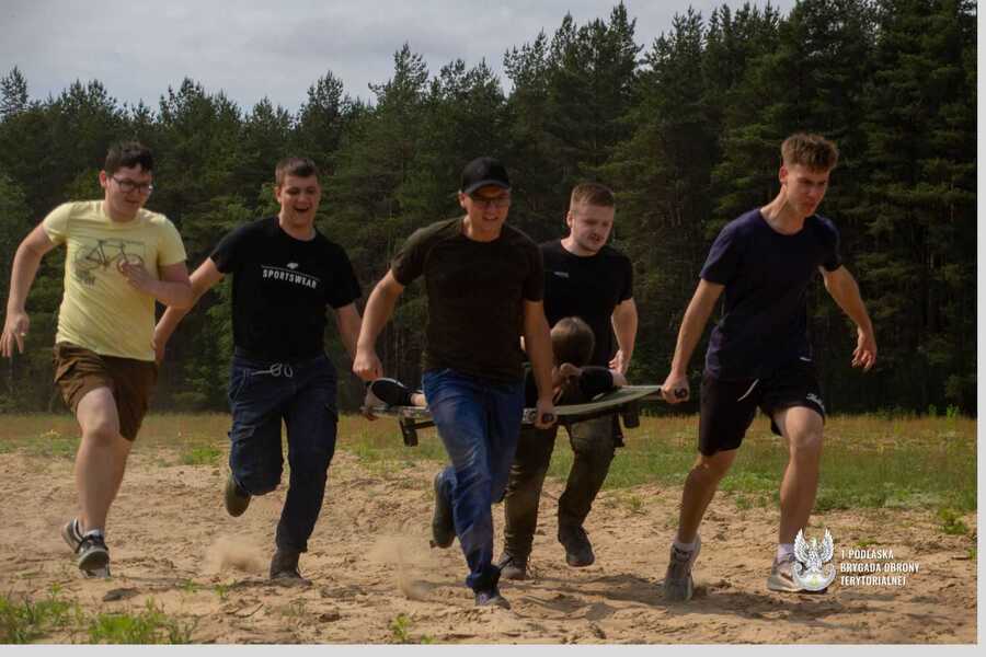 Podsumowanie trzeciej edycji projektu edukacyjnego „W służbie Ojczyźnie”, fot. 1 Podlaska Brygada Obrony Terytorialnej
