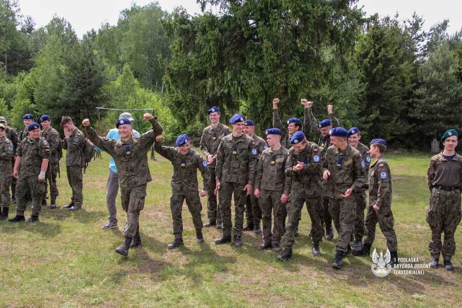 Podsumowanie trzeciej edycji projektu edukacyjnego „W służbie Ojczyźnie”, fot. 1 Podlaska Brygada Obrony Terytorialnej