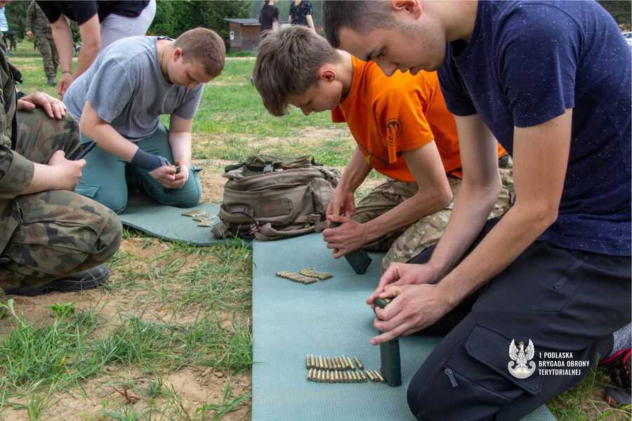Podsumowanie trzeciej edycji projektu edukacyjnego „W służbie Ojczyźnie”, fot. 1 Podlaska Brygada Obrony Terytorialnej