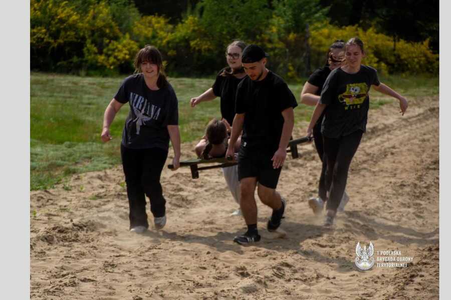 Podsumowanie trzeciej edycji projektu edukacyjnego „W służbie Ojczyźnie”, fot. 1 Podlaska Brygada Obrony Terytorialnej