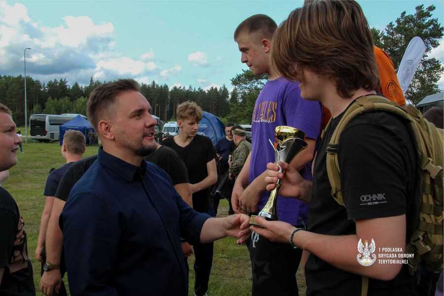 Podsumowanie trzeciej edycji projektu edukacyjnego „W służbie Ojczyźnie”, fot. 1 Podlaska Brygada Obrony Terytorialnej