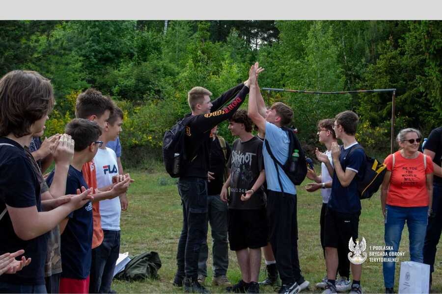 Podsumowanie trzeciej edycji projektu edukacyjnego „W służbie Ojczyźnie”, fot. 1 Podlaska Brygada Obrony Terytorialnej