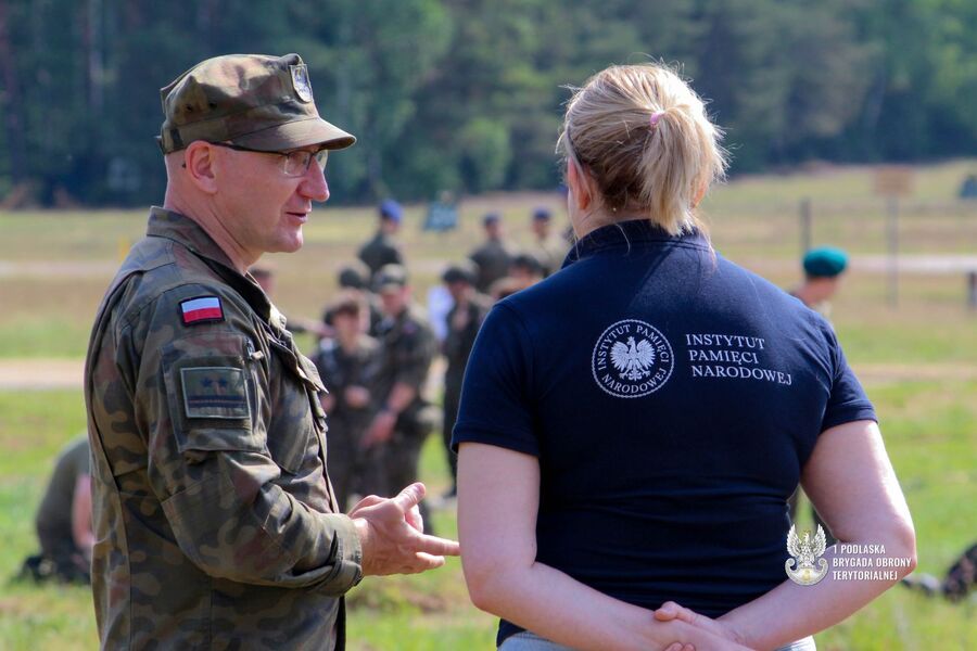 Podsumowanie trzeciej edycji projektu edukacyjnego „W służbie Ojczyźnie”, fot. 1 Podlaska Brygada Obrony Terytorialnej