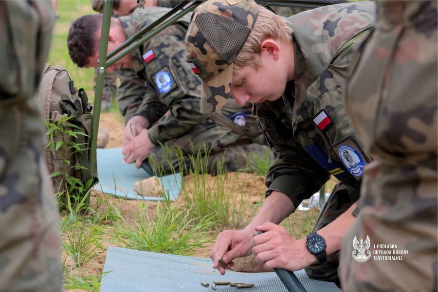 Podsumowanie trzeciej edycji projektu edukacyjnego „W służbie Ojczyźnie”, fot. 1 Podlaska Brygada Obrony Terytorialnej