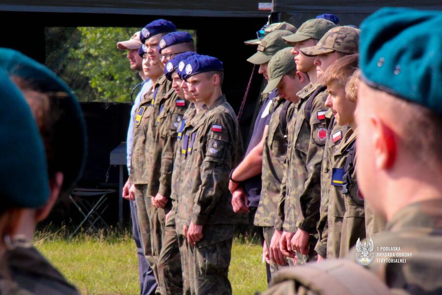 Podsumowanie trzeciej edycji projektu edukacyjnego „W służbie Ojczyźnie”, fot. 1 Podlaska Brygada Obrony Terytorialnej