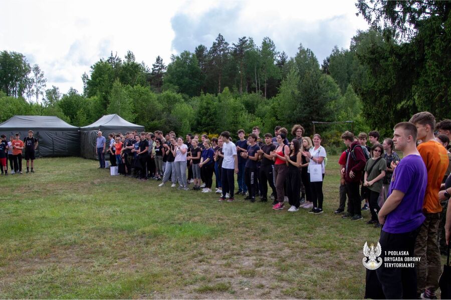 Podsumowanie trzeciej edycji projektu edukacyjnego „W służbie Ojczyźnie”, fot. 1 Podlaska Brygada Obrony Terytorialnej