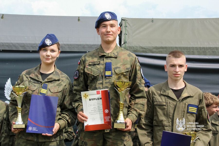 Podsumowanie trzeciej edycji projektu edukacyjnego „W służbie Ojczyźnie”, fot. 1 Podlaska Brygada Obrony Terytorialnej