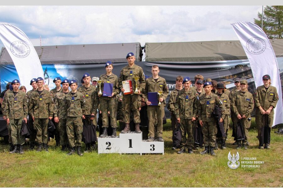 Podsumowanie trzeciej edycji projektu edukacyjnego „W służbie Ojczyźnie”, fot. 1 Podlaska Brygada Obrony Terytorialnej