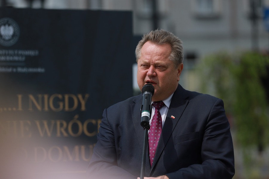 Otwarcie wystawy „… i nigdy nie wrócili do domu. Alfabet Obławy Augustowskiej” w Suwałkach – 10 czerwca 2025, fot. Paula Prudziłowicz (IPN)