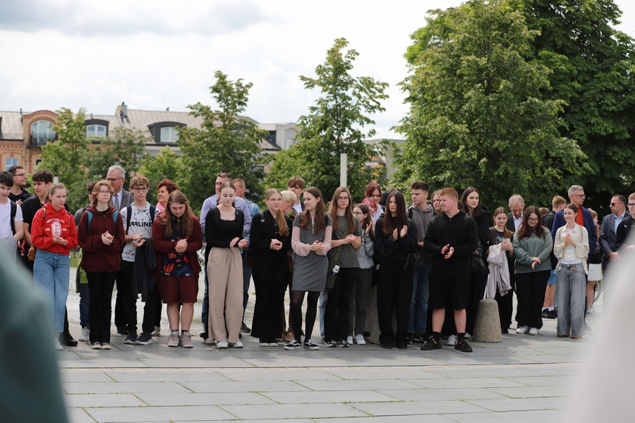 Otwarcie wystawy „… i nigdy nie wrócili do domu. Alfabet Obławy Augustowskiej” w Suwałkach – 10 czerwca 2025, fot. Paula Prudziłowicz (IPN)