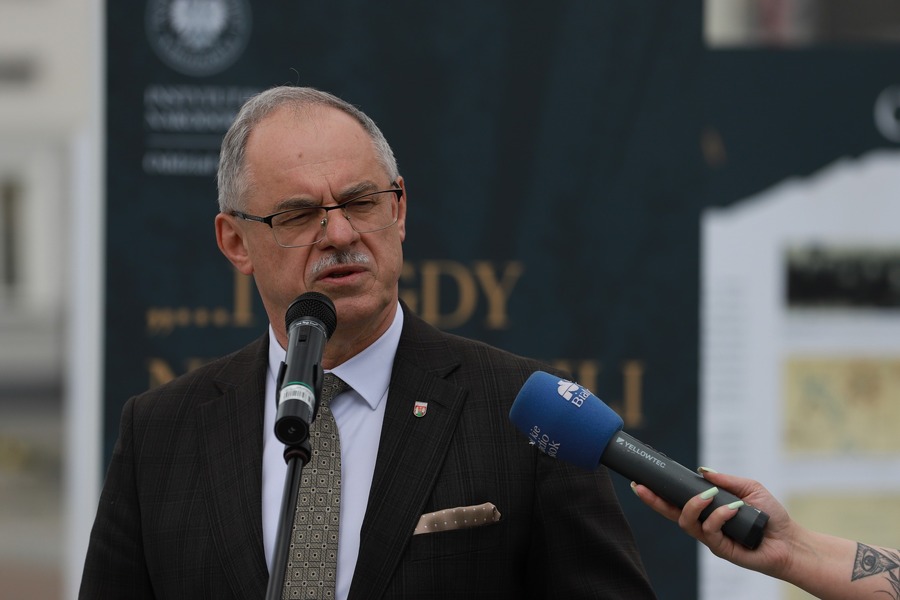 Otwarcie wystawy „… i nigdy nie wrócili do domu. Alfabet Obławy Augustowskiej” w Suwałkach – 10 czerwca 2025, fot. Paula Prudziłowicz (IPN)