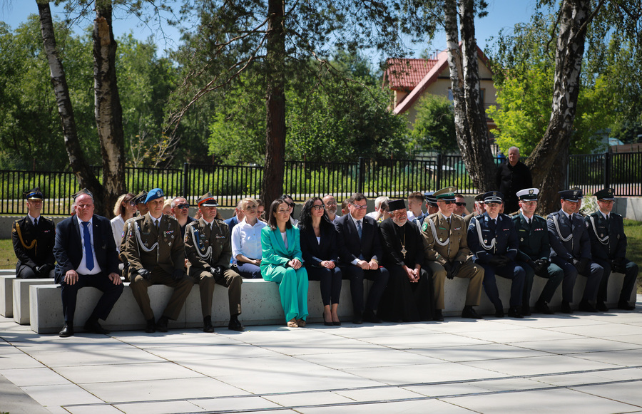 Uroczystości upamiętniające Ofiary niemieckich zbrodni z lat 1941–1944 w Grabówce – 15 czerwca 2025, fot. Paula Prudziłowicz (IPN)
